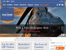 Tablet Screenshot of pacificaviationmuseum.org